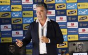 En la Casa de la Selección, en Quito, el técnico Marcelo Gallardo asumió el mando de la Tricolor.