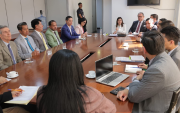 Rol. Los vocales de la Judicatura se reunieron con jueces penalistas, no especializados, para darles su apoyo.