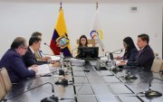 El Pleno del Consejo de la Judicatura es presidido por Mercedes Caicedo.