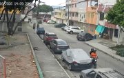 Dos personas en motocicleta intentaron asaltar a un ciudadano en Sauces 1, el miércoles 16 de septiembre.