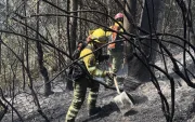 Una de las emergencias ocurrió en el sector de Rumipamba. El incendio fue controlado por los bomberos.