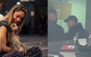 Tini a su llegada a Ecuador.