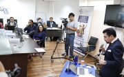El actual fiscal encargado Carlos Leonardo Alarcón asistió este 21 de septiembre a su audiencia de impugnación en el CPCCS.