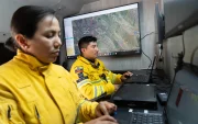 En la zona se mantiene un monitoreo constante verificando que no se registre un incremento de temperatura.
