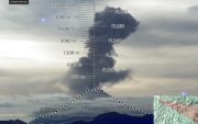 El Sangay mantiene emisiones de gas y ceniza, mientras el Geofísico advierte sobre posibles explosiones esporádicas.