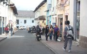 El punto fue establecido este año por el Instituto Geográfico Militar (IGM) a partir de la cartografía de la urbe.