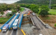El puente fue afectado en el 2025, y el paso estaba habilitado de forma provisional.,