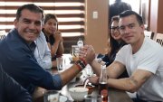 El presidente Daniel Noboa ya participa de encuentros junto a candidatos de ADN, como Harold Burbano, candidato a la Alcaldía de Quito.