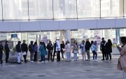 Largas filas de usuarios a la espera de ser atendidos se han convertido en una constante durante los últimos meses en la Plataforma Norte.