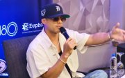 Ken-Y en la rueda de prensa del Enamorado Tour en Guayaquil