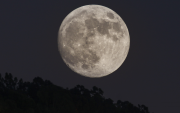 Referencial. Este sábado habrá Luna de la Cosecha.