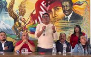 La organizaciones sociales relacionadas con el FUT se reunieron en Quito este 26 de septiembre de 2026.