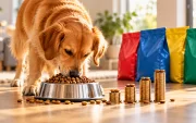 El precio del alimento para perros varía según la marca y la porción recomendada, lo que influye en el gasto diario de los hogares.