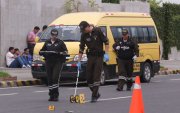 Mujer fue asesinada dentro de un expreso escolar en Mucho Lote, Guayaquil.