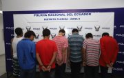 Policía aprehendió a siete personas por presuntos robos a usuarios de la Metrovía en Guayaquil.