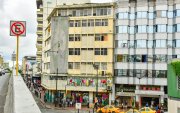 Zona de La Bahía, centro de Guayaquil.