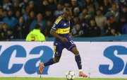 Enner Valencia ingresó en el segundo tiempo y recibió una impresionante ovación de los hinchas de Boca Juniors en La Bombonera.