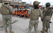Imagen de privados de la libertad de la Cárcel de Esmeraldas, compartida por el SNAI.