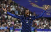 Michael Olise, una de las cartas ofensivas de Francia para el duelo ante Bélgica en el Stade de France.