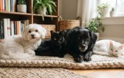 Perros y gatos negros o blancos requieren mayor atención durante octubre, especialmente ante la cercanía de Halloween.
