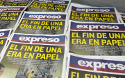 La rotativa de Diario EXPRESO imprimió por última vez el periódico tras 53 años de historia. La edición final circuló este 9 de octubre de 2026.