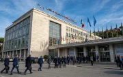 La sede de la Organización de las Naciones Unidas para la Alimentación y la Agricultura (FAO) en Roma acoge el Foro Mundial.