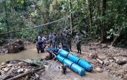 Imagen referencial. La minería ilegal en Sucumbíos ha originado operativos de las Fuerzas Armadas.