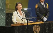 Keiko Fujimori, presidenta de Perú.