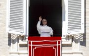 El papa León XIV dirigió el rezo del Ángelus el domingo 11 de octubre.