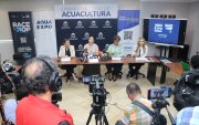 Reprensastes de la Cámara Nacional de Acuacultura anuncian AquaExpo International 2026.