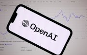 Fotografía del logotipo de OpenAI.