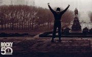 Poster oficial del reestreno de 'Rocky'.