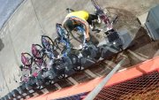 Tres bicicletas y componentes de una estación de QuitoBici resultaron afectados por un acto vandálico registrado el 27 de septiembre en La Ofelia.
