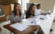 Maribel Pasquel, Elena Rodíguez y Blanca Ríos presentaron un balance de las acciones que se han ejecutado tras la sentencia del río Machángara.