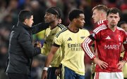 Noni Madueke marcó el gol de triunfo de Arsenal.