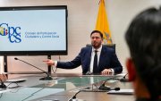 Andrés Fantoni es presidente del CPCCS y candidato a la reelección.