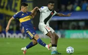Boca Juniors perdió 1-0 ante Vasco da Gama en el juego de ida, en la Bombonera.