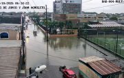 Las inundaciones se evidenciaron en varios barrios de Babahoyo la mañana de este lunes 19 de octubre.