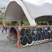 El Parque Cumandá se contruyó donde fue la terminal terrestre de Quito.