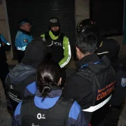 En los controles participó la Policía, agentes de control y de la AMC.