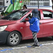 El 7 de mayo comenzó a funcionar la zona azul en el centro de Tumbaco.