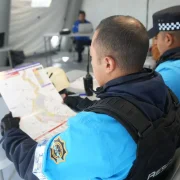 Instituciones municipales y organismos de emergencia coordinan acciones durante el simulacro nacional por riesgo volcánico en Quito.