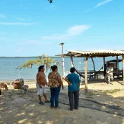 Los moradores de Punta Diamante tienen muchas carencias.