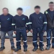 Dos de los sospechosos por el robo de cables tienen antecedentes por armas.