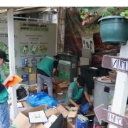 El Laboratorio de Reciclaje está en los Shyris, norte de Quito. Es un espacio en donde ofrecen un 'tour verde'.