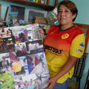 Guadalupe Panchi, vecina de La Comuna, recuerda que su mamá vendía espumilla, le encantaba ingresar a casas antiguas.