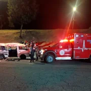El siniestro ocurrió en la av. Simón Bolívar, en el sector de la Loma de Puengasí.