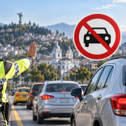 Referencia. El Pico y Placa en Quito restringe este miércoles 9 de septiembre la circulación de vehículos cuyas placas terminan en 5 y 6.