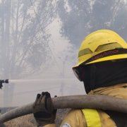 El incendio forestal registrado en La Vicentina generó una columna de humo visible y obligó a restringir parcialmente la circulación vehicular.
