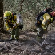 El incendio en el cerro Casitagua fue controlado tras cinco días de intensas labores.